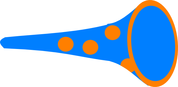 Horn Clipart - Horn Clipart Png (600x293), Png Download