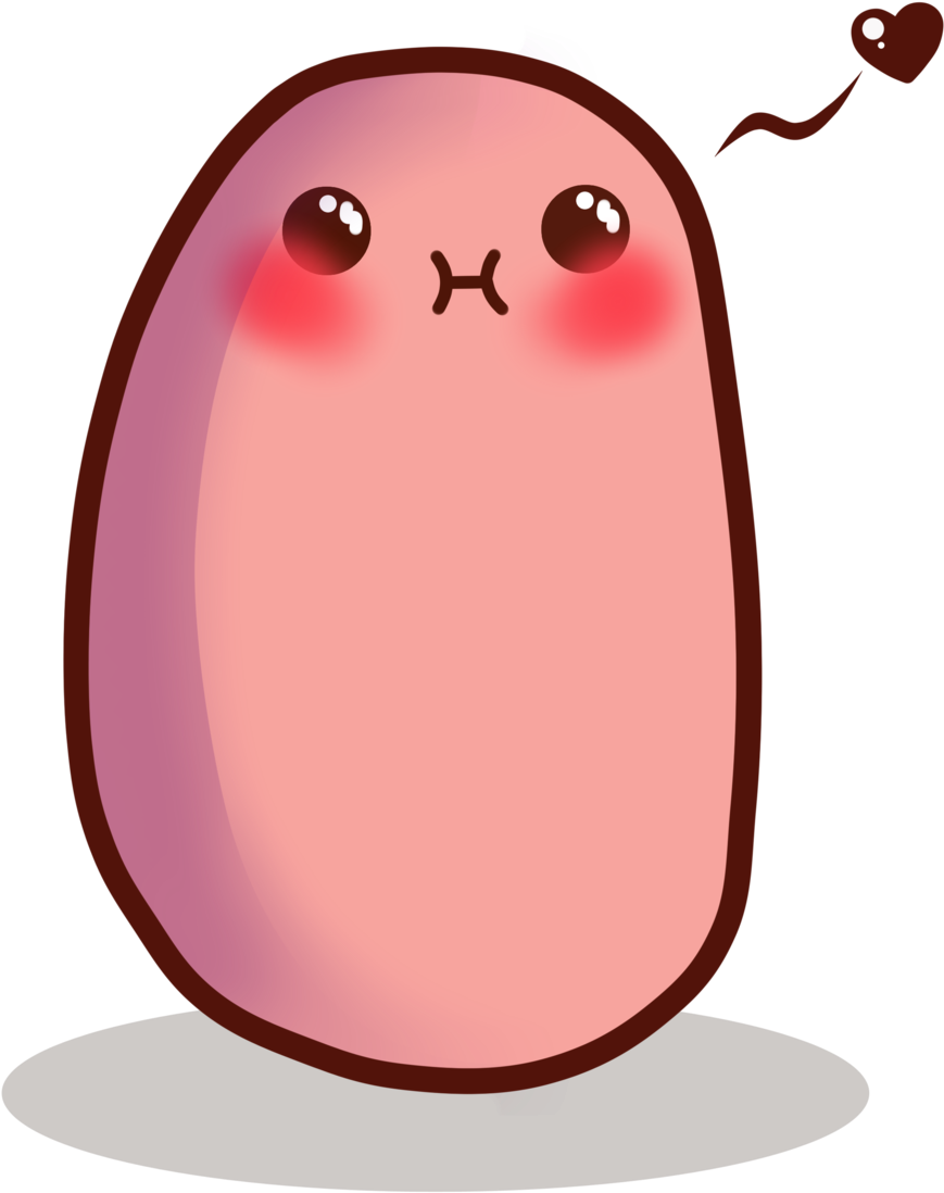 Potato - Kawaii Potato (1024x1188), Png Download