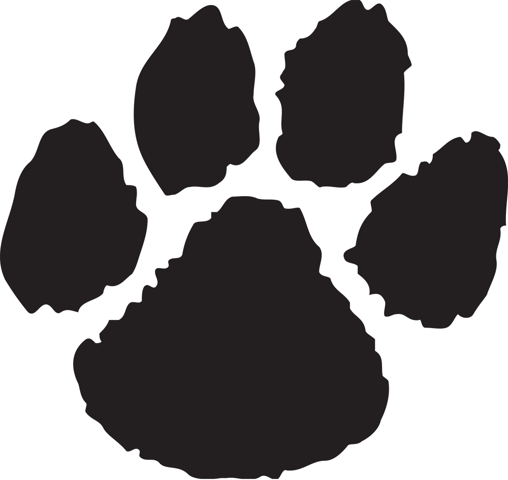 Wildcat Paw Print Photos - Wildcat Paw Print Png (1000x945), Png Download