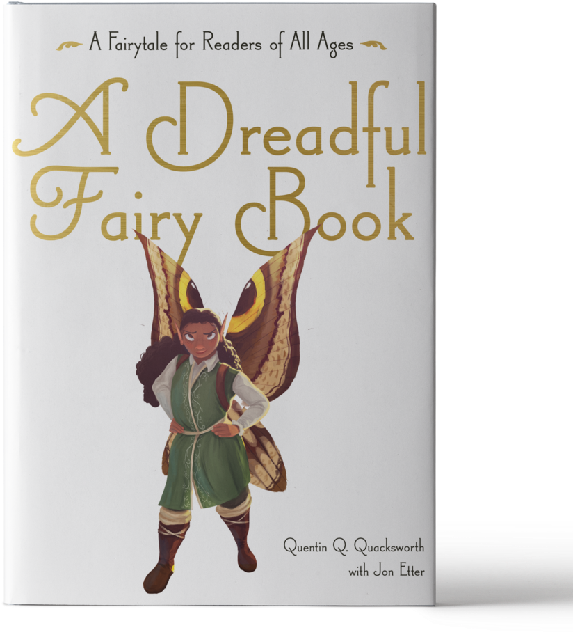 A Dreadful Fairy Book (1000x1033), Png Download