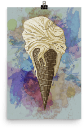 Previous - Next - Ice Cream Cone (600x600), Png Download