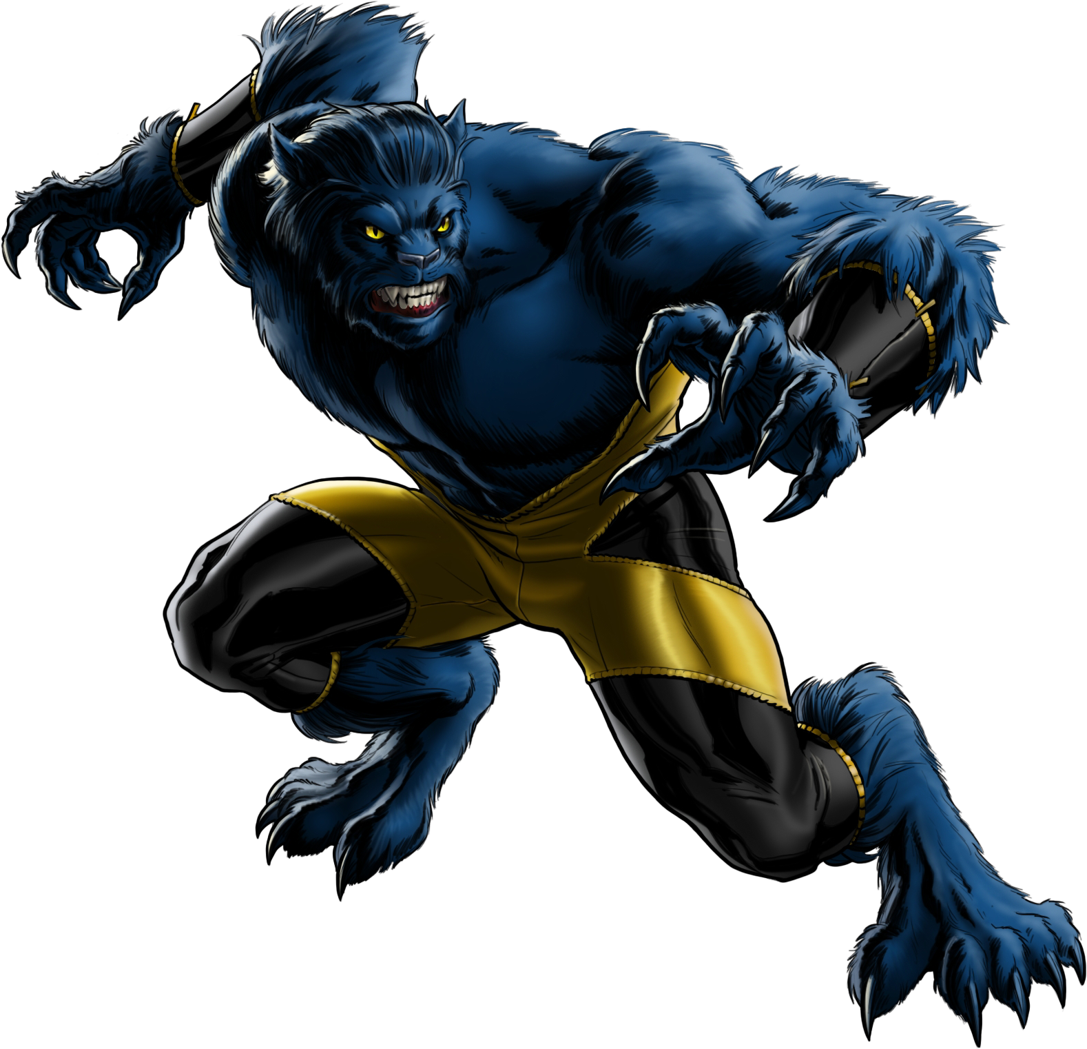 Beast - Beast X Men Comic (1800x1615), Png Download