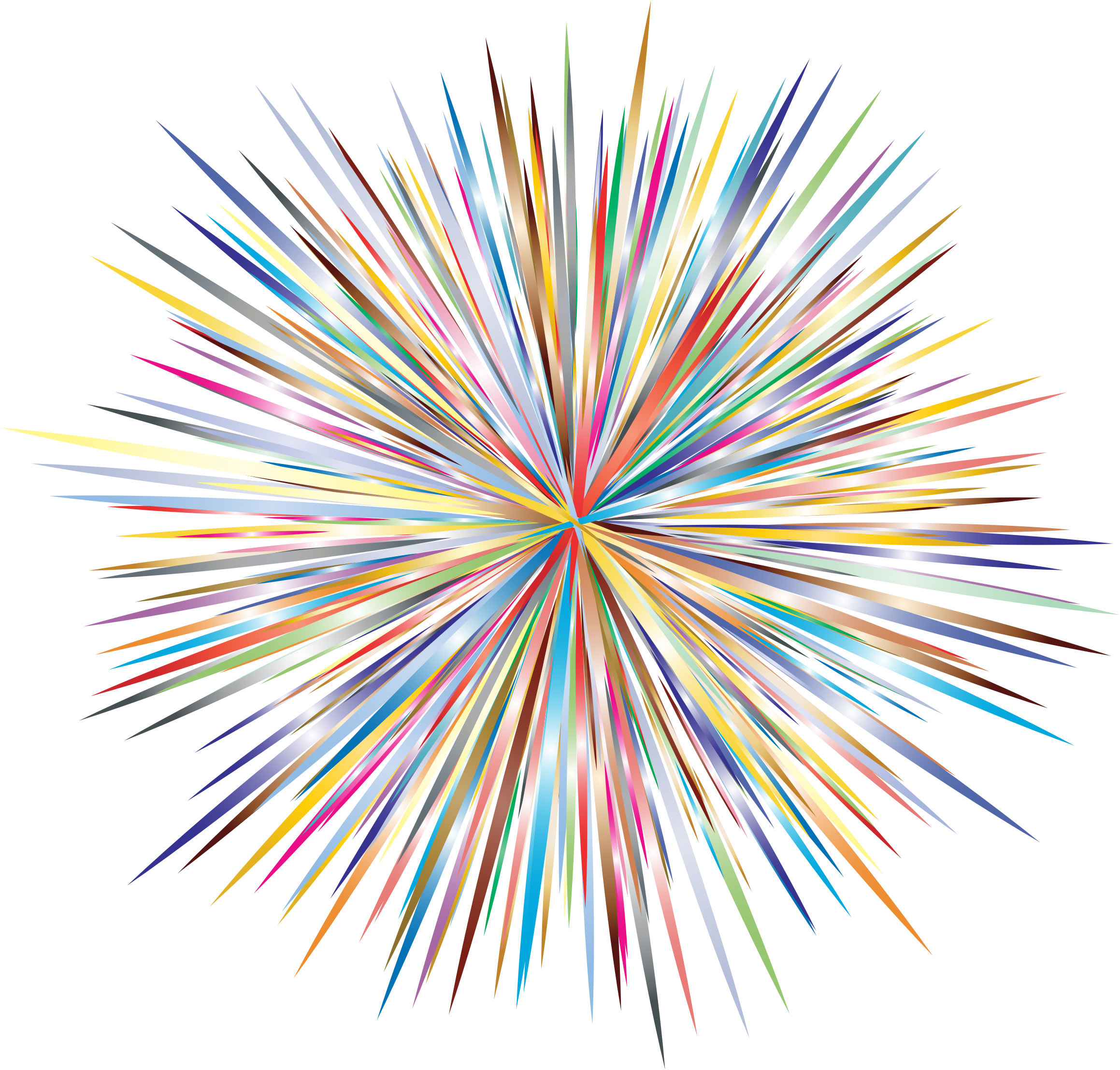 Prismatic Unilateral Explosion Icons Png (2318x2214), Png Download