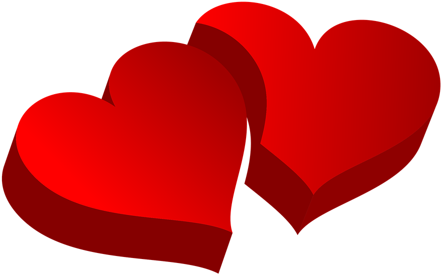 Free Photo Hearts Transparent Background Heart 3d Design - Corazon 3d (960x702), Png Download