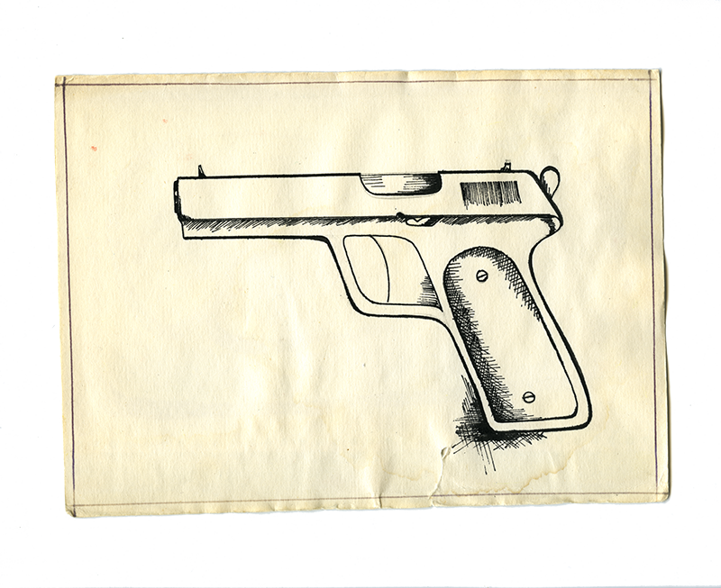 Watercolour And Pencil, Press Clipings Representing - Trigger (800x653), Png Download