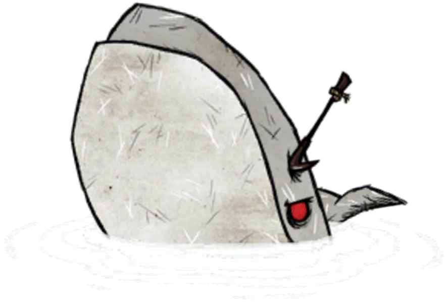 White Whale - Don T Starve White Whale (884x617), Png Download