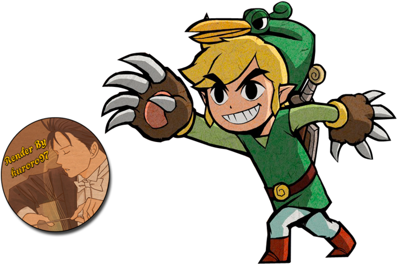 Covered Clipart Zelda - Legend Of Zelda The Minish (900x555), Png Download