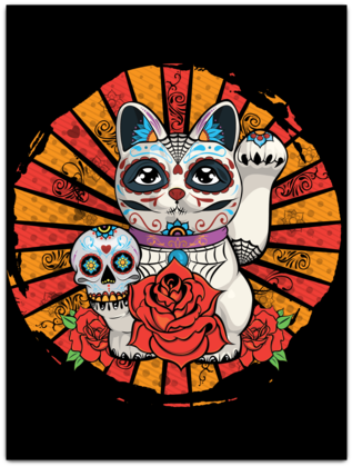 Lucky Day Of The Dead (480x480), Png Download