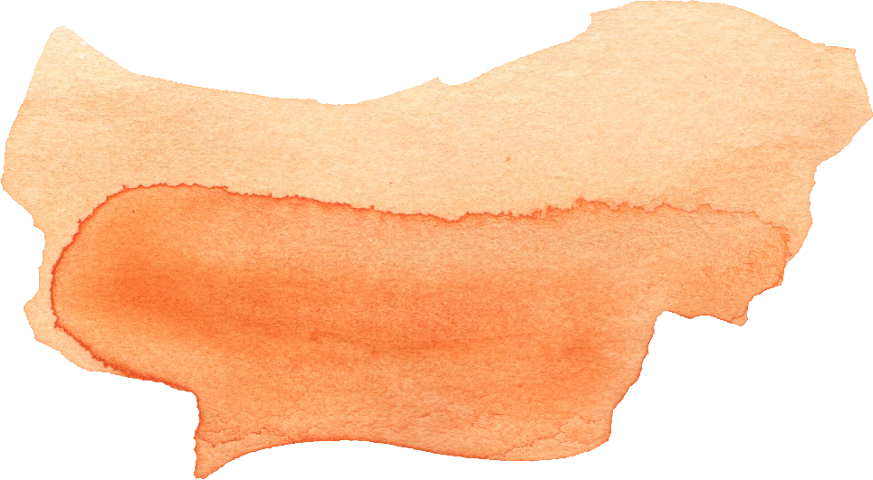Free Download - Orange Brush Stroke Png (964x531), Png Download