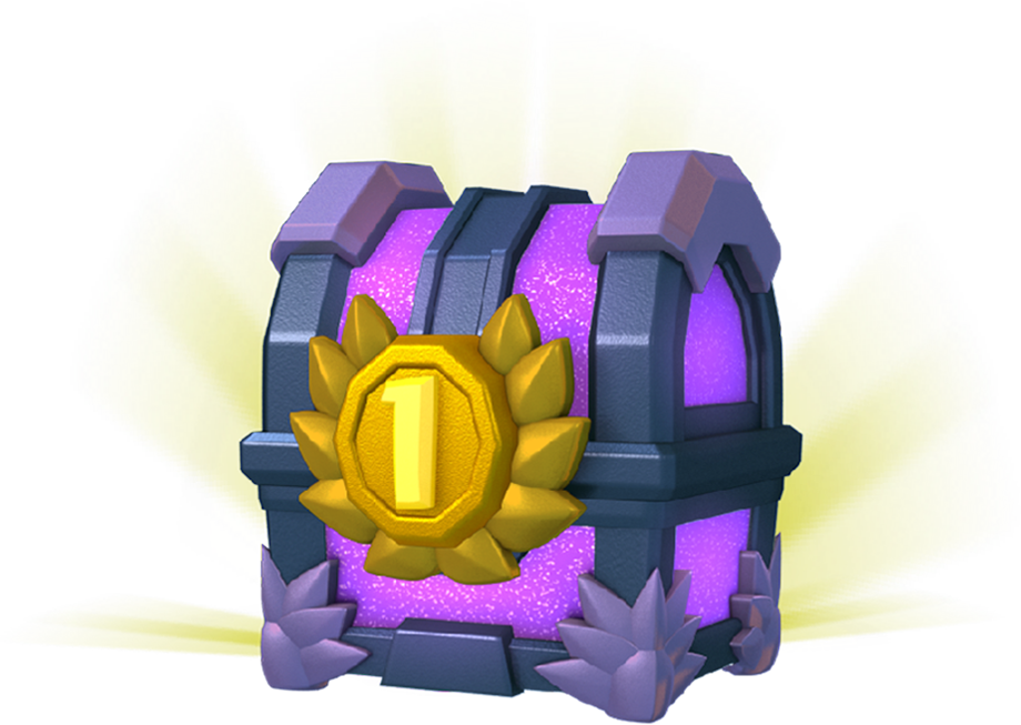 Tourneychestgoldb - Clash Royale Tournament Chest (920x653), Png Download