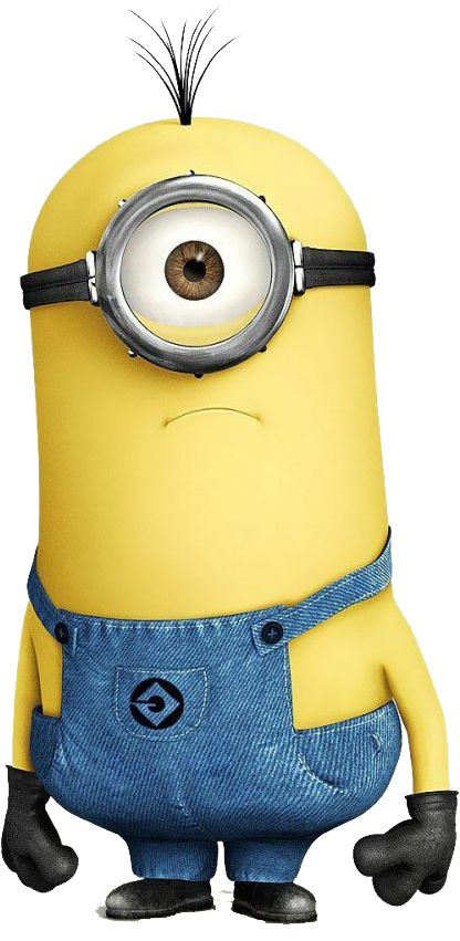 Interesting Because All One Eye Minion Have Short Heads - Minion Clipart (545x900), Png Download