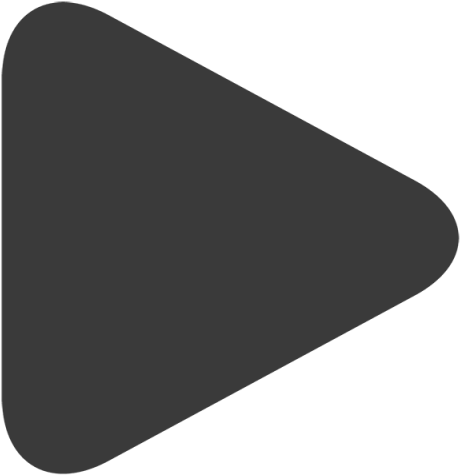 Icono De Flecha En Estilo Plano - Icon Play Music Png (640x640), Png Download