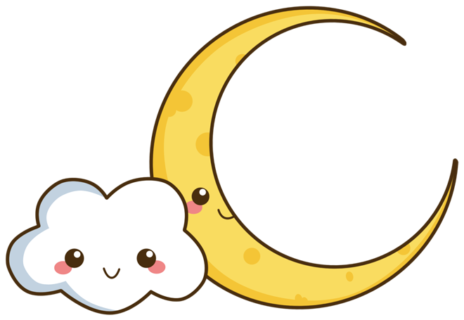 Clipart Library Library Cloud And Moon By Sunnyserenade - Islamic Council Of South Africa (700x500), Png Download