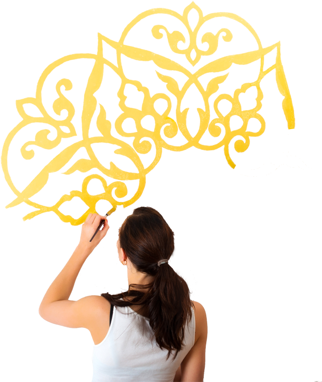 Fall 2018 Semester - Woodq Lotus Mandala Ornament Rubber Stamps Custom Stamps (764x906), Png Download