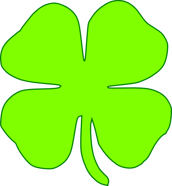 Shamrock Light Green Clipart Png For Web (552x597), Png Download
