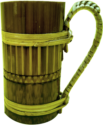 Clannish Brown Bamboo Beer Mug - Beer (1000x1000), Png Download