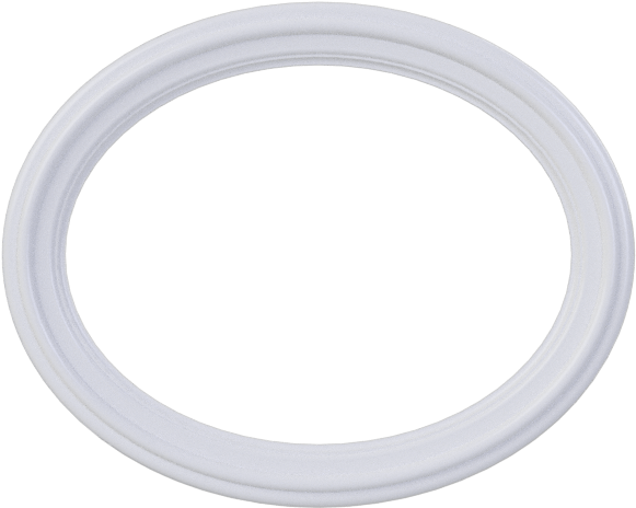 Oval Window Architrave - White Ring With No Background (1024x768), Png Download