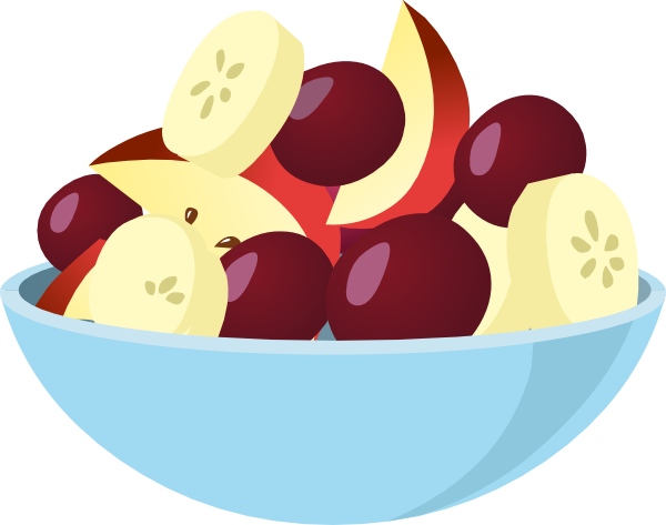 How To Set Use Fruit Salad Clipart - Fruit Salad Clipart Transparent (600x473), Png Download