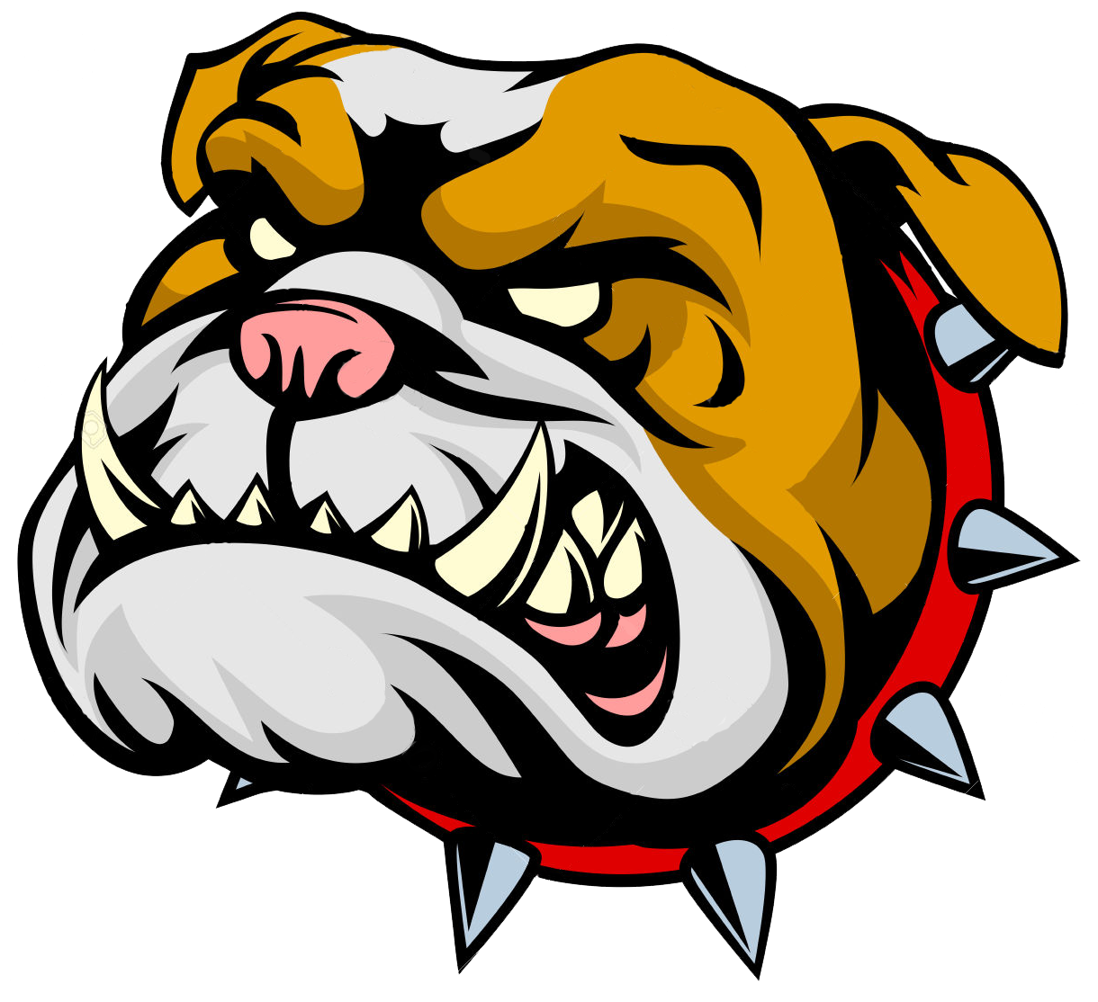 Dog Coloring Pages Printable Clipart Download Png Printable - Bulldog Coloring Pages (1220x1114), Png Download