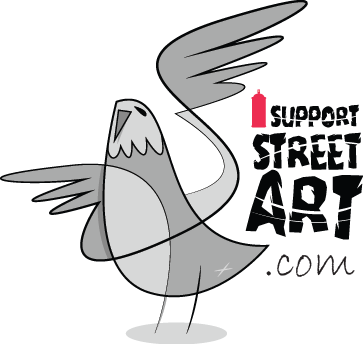 Luispak On I Support Streetart - Support Street Art (363x344), Png Download