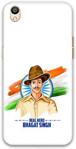 The Real Hero Bhagat Singh Oppo F1 Plus Mobile Back - Mobile Phone (600x600), Png Download