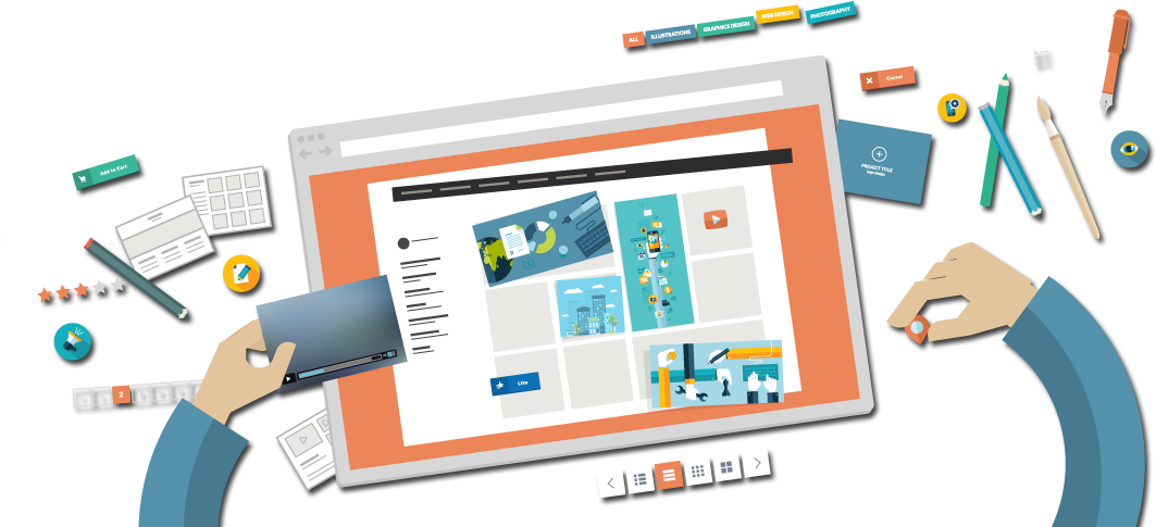 Time To Redesign Your Website (1100x540), Png Download