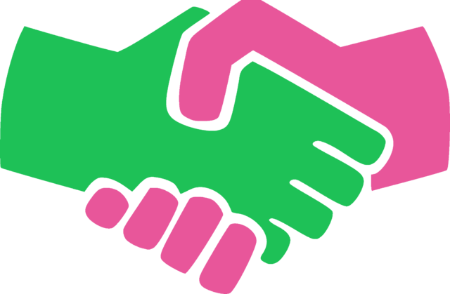 File - Handshake-icon - Handshake (640x419), Png Download