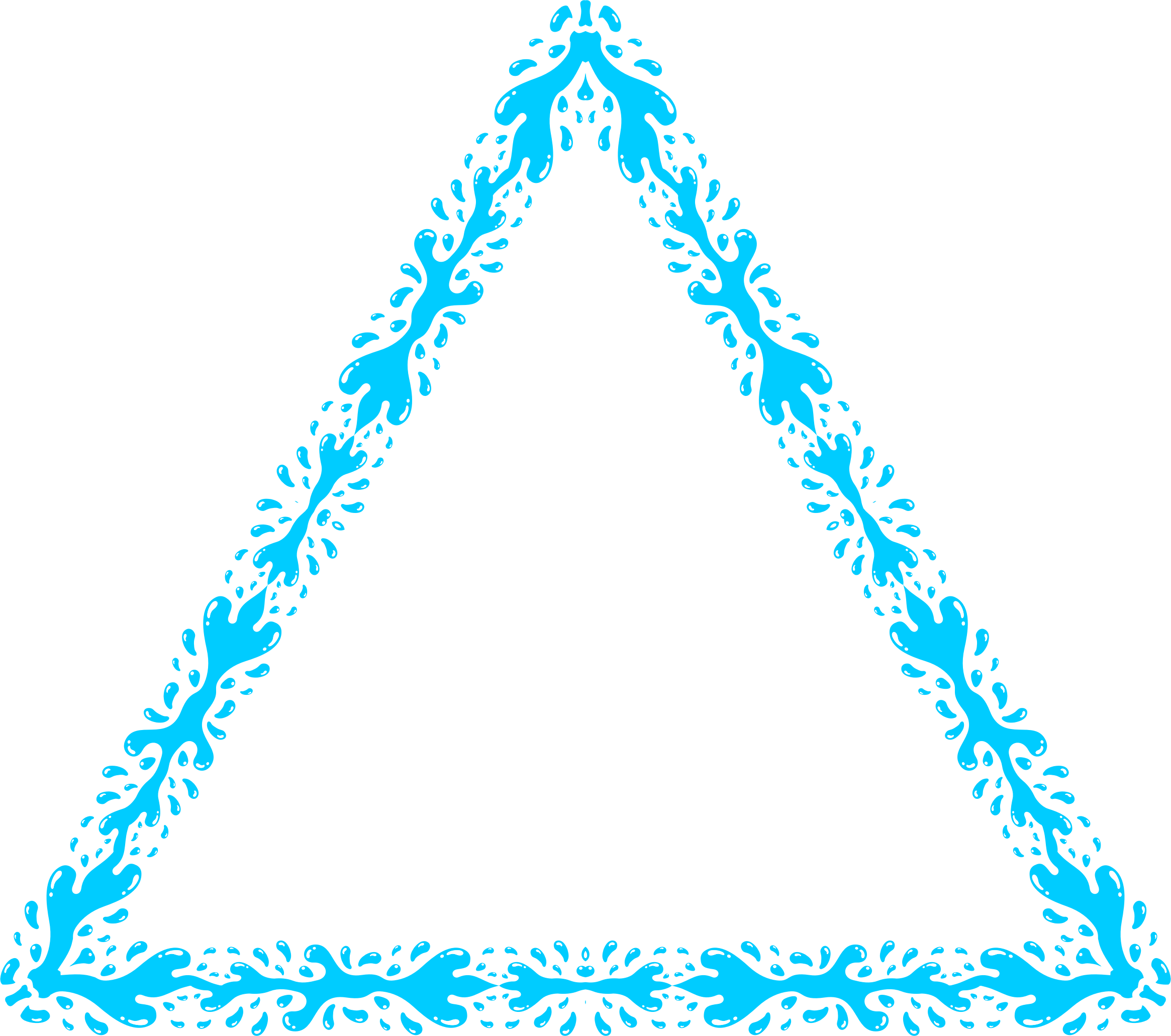 This Free Icons Png Design Of Water Splash Progressed (2330x2062), Png Download