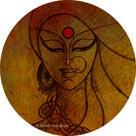 Navratri 2015 The Mother Divine Manifests Herself In - Durga (475x475), Png Download