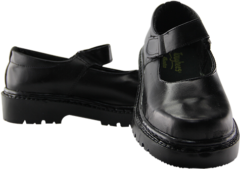 Toughees Girls School Shoes - Slip-on Shoe (720x480), Png Download