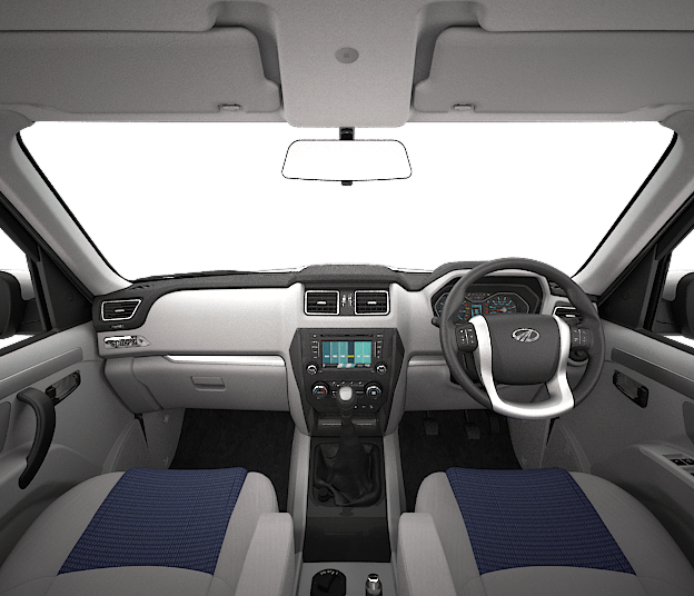New Mahindra Scorpio Interior Images - Ford F 250 Xl 2018 (624x536), Png Download