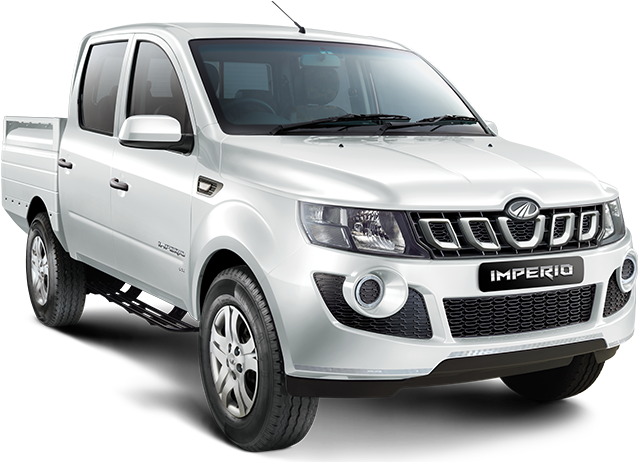 Mahindra Imperio In White Color - Mahindra Imperio Price (722x463), Png Download
