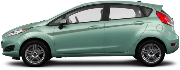 2018 Ford Fiesta Hatchback Se - 2016 Ford Fiesta Sedan Silver (640x390), Png Download