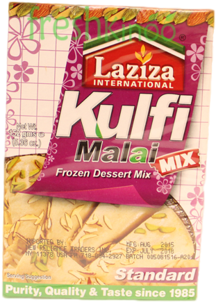 Kulfi Malai Mix - Laziza Broast Masala Spice Mix 125 Grams (4.40 Oz) (348x480), Png Download