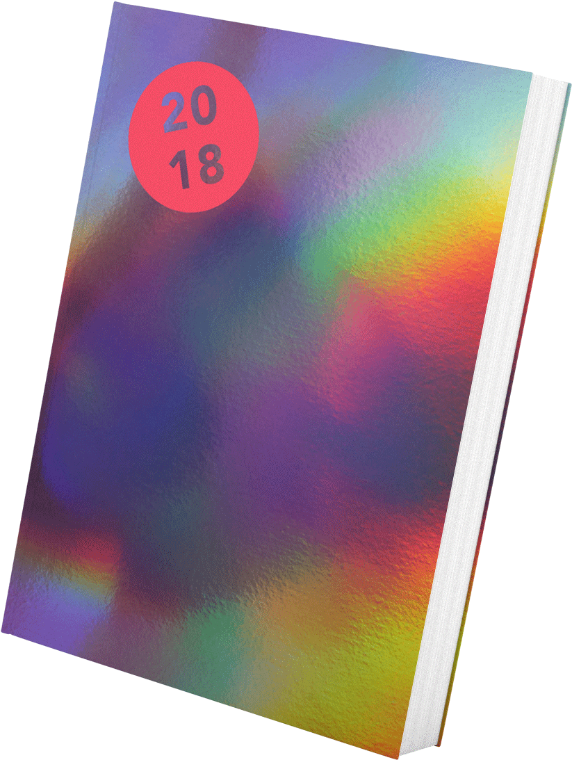 In The 2018 Edition Of The Popular Munken Agenda, Arctic - Graphic Design (1900x1351), Png Download