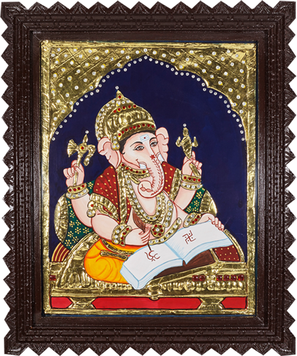 Mrs Saraswathi Has Been Selling About 12-15 Paintings - Saraswathi Arts & Crafts Academy (1007x1200), Png Download