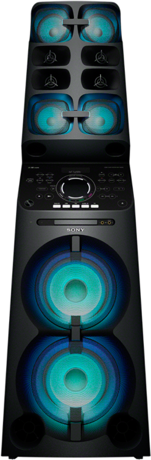 Sony Mhc V90dw High Power Home Audio System With Party - Sony Muteki (1000x1000), Png Download