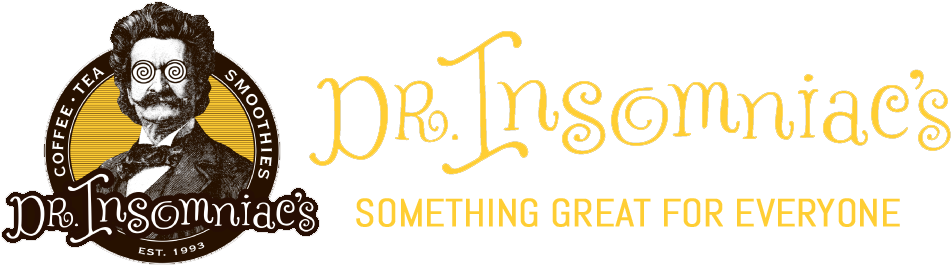 Insomniac's Fine Coffee, Tea, Smoothies Cafe - Dr Insomniacs Novato (960x280), Png Download