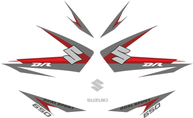 Suzuki Dr 650 Logo (400x300), Png Download