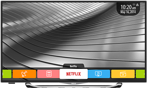 $106 Refurbished Rca 32" Class Hd Smart Led Tv (sld32a30rq) - Rca Tv Sld40a45rq 2015 (480x360), Png Download