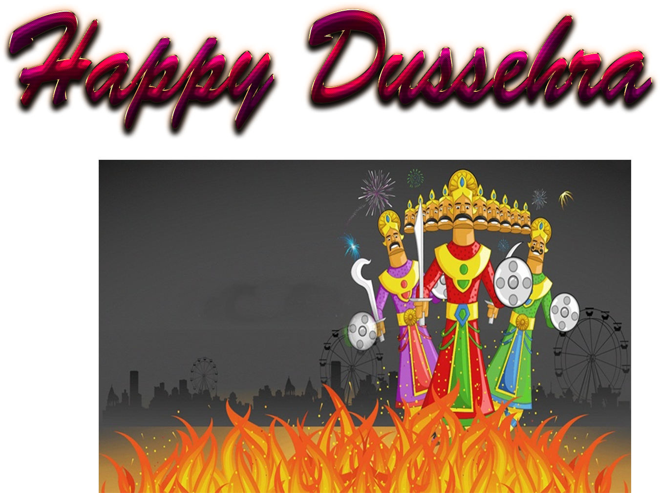 Happy Dussehra 2018 (1920x1200), Png Download