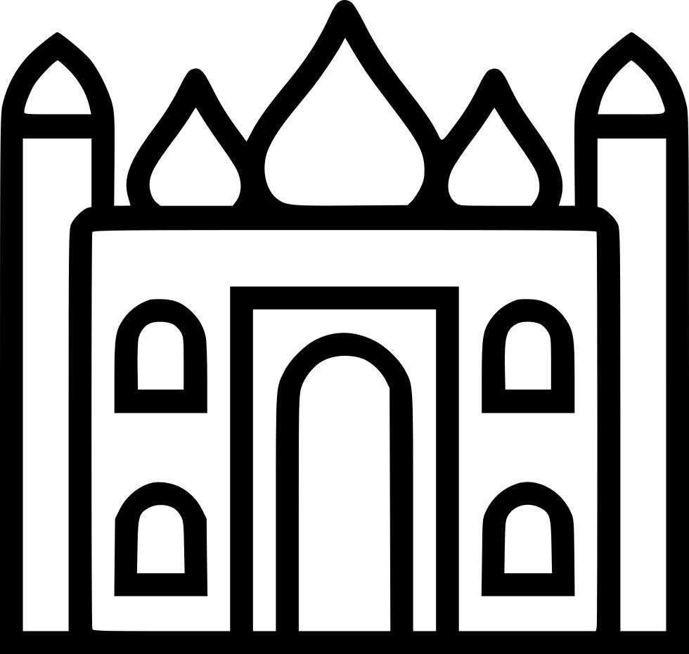 Png File - Taj Mahal (980x930), Png Download