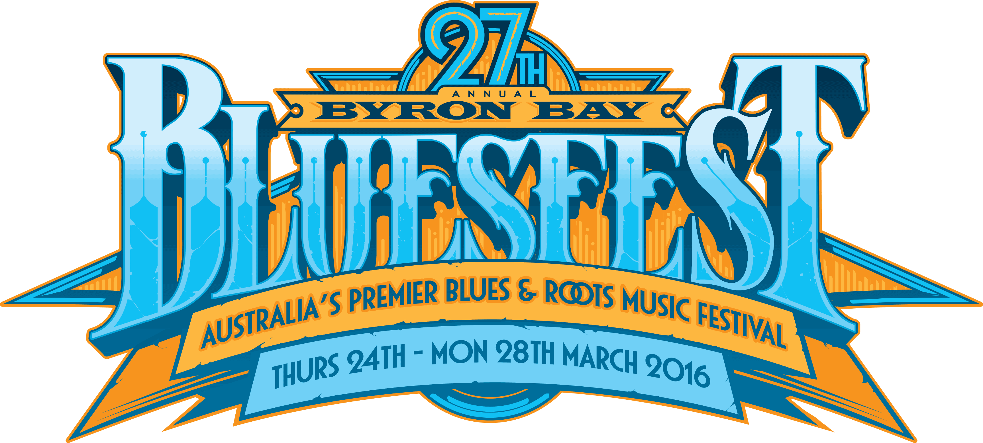 Logo - Bluesfest 2017 / Various (3450x1556), Png Download