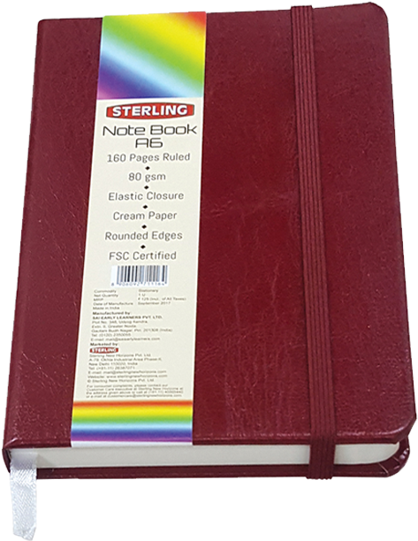 Sterling Notebooks A6 - Sterling Journal Notebook (842x618), Png Download