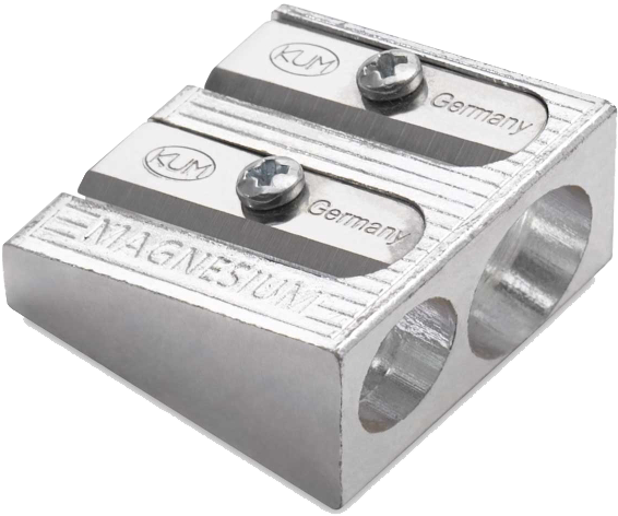 2 Hole Pencil Sharpener (600x600), Png Download