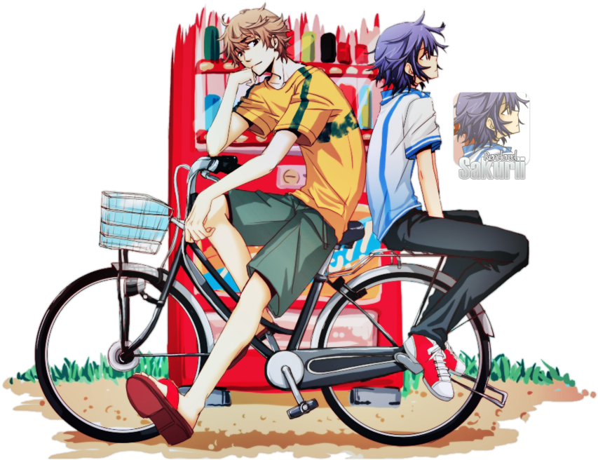 Bike Art - Anime (900x680), Png Download