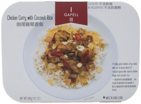 Chicken Curry With Coconut Rice - Food (600x600), Png Download