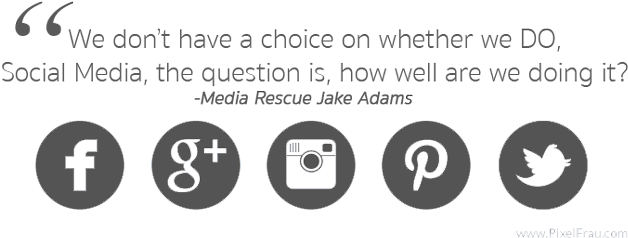 Quotes By Media Rescue - Social Media (650x279), Png Download