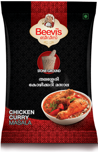 Beevi' S Thalassery Chicken Curry Masala - Bearing (318x491), Png Download
