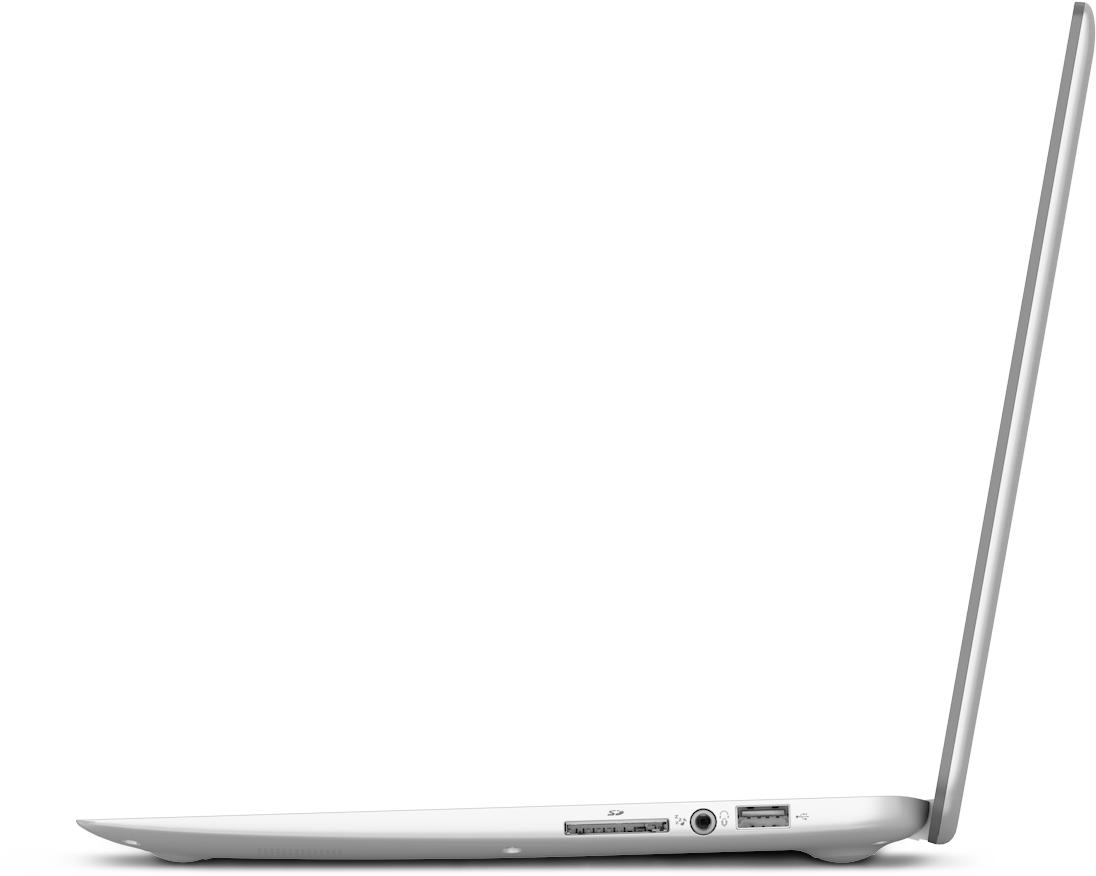 The New Kirabook Is Just As Thin And Pretty As The - Laptop Side View Png (1160x957), Png Download